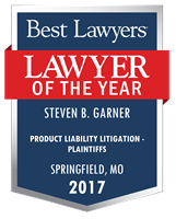 Lawyer of the Year Badge - 2017 - Product Liability Litigation - Plaintiffs